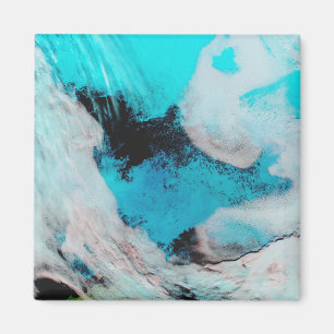False färg-synen på Polynya (öppna vatten) Magnet