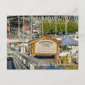 False Greece Vancouver BC Vykort