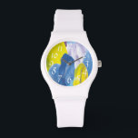 False Indigo III Armbandsur<br><div class="desc">Blommigt</div>