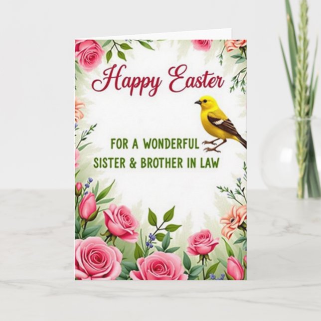 Falsk blomster vårcard kort (Framsida)
