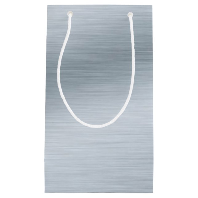 Falsk Borstad Silver Bakgrund (Framsidan)