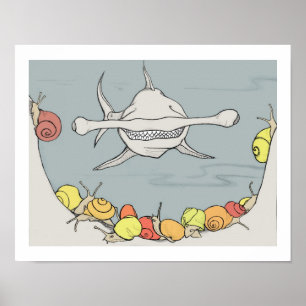 Falsk delning poster