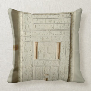 Falsk dörr av Sheshi, c.2300-2200 BC (målad Kudde