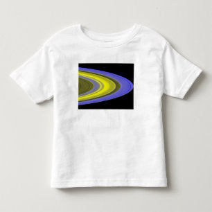 Falsk-färg avbildar av Saturns ringar T Shirt