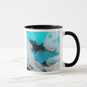 Falsk färg beskådar av Polynya (öppna vatten), Mugg