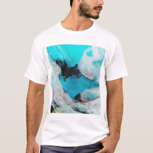 Falsk färg beskådar av Polynya (öppna vatten), Tee