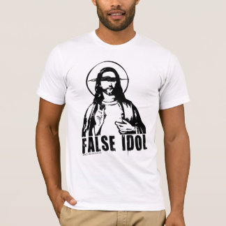 Falsk förebildskjorta tee shirt