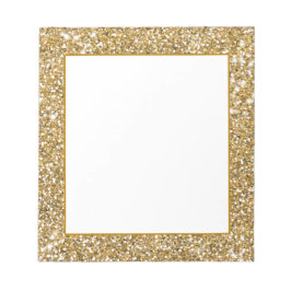 Falsk guldgul glitterstruktur grafisk look anteckningsblock