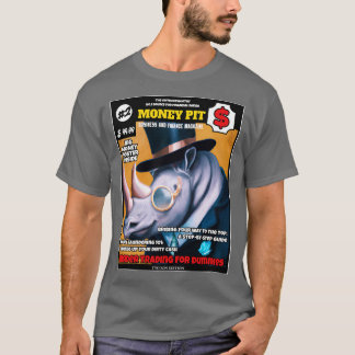 falska affärs- och finansmagasin t shirt