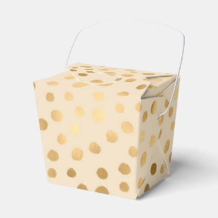 Falska Guld Doodle Prickar Presentaskar