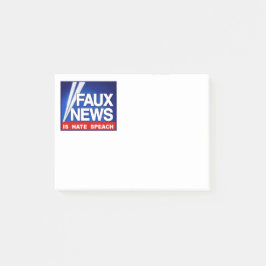 Falska Nyheter Post-it Block