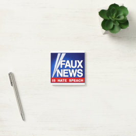 Falska Nyheter Post-it Block