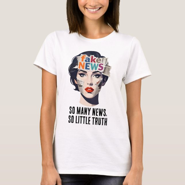 Falska Nyheter T Shirt (Framsida)