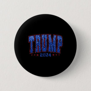 Falska paljetter Trump 2024 President Gör Amerika Knapp