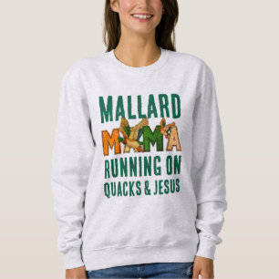 Falska Rhinestone MALLARD MAMA T Shirt