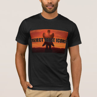 Falska symboler för utskottsvara tee shirt