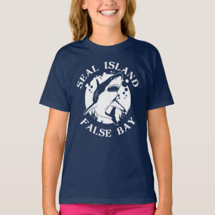 Falska viken på sialön - Dyka med hajar T Shirt