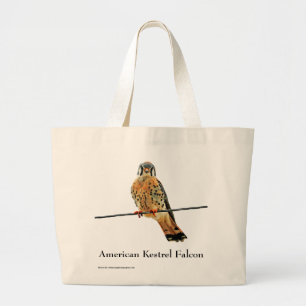 Falskt amerikanskt Kestrel Jumbo Tygkasse