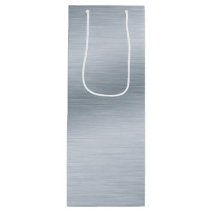 Falskt borstat silver bakgrund