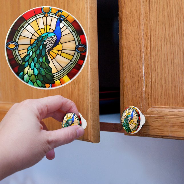 Falskt Glasfärgad Påfågel Knopp (Skapare uppladdad)