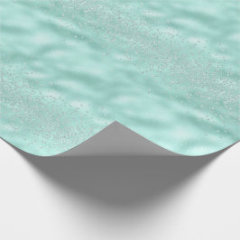 Falskt glitter Pastell Glitter Elegant Blank Chic Presentpapper