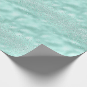 Falskt glitter Pastell Glitter Elegant Blank Chic Presentpapper