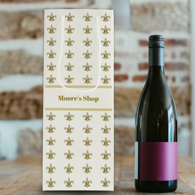 Falskt guld FleurDeLis på elfenben (Skapare uppladdad)