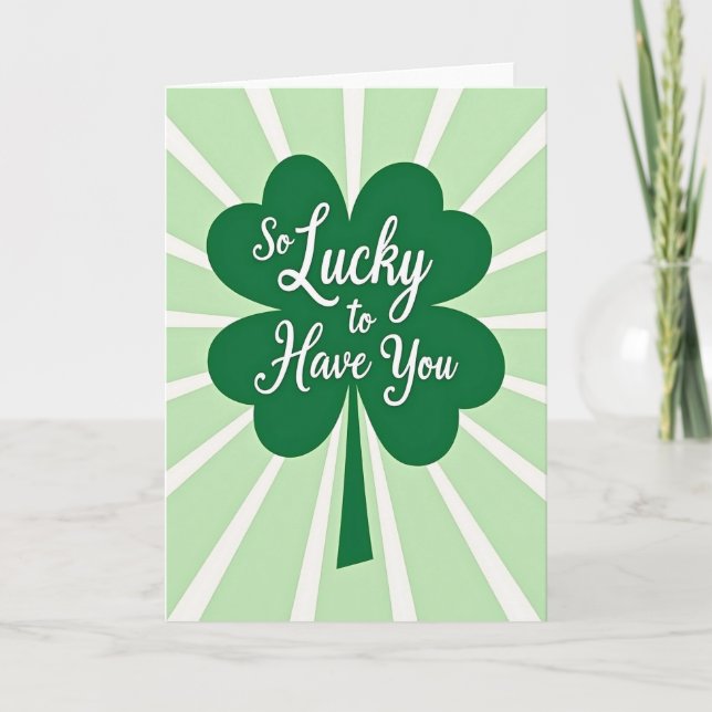 Falskt Guld Lucky You-kort Kort (Framsida)