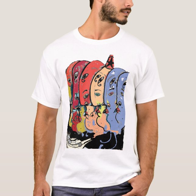 Falskt hopp t-shirt (Framsida)