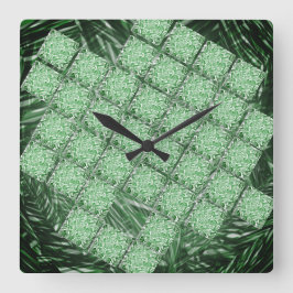 Falskt keramiskt material, simulerade gram- och vä fyrkantig klocka