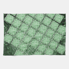 Falskt keramiskt material, simulerade gram- och vä kökshandduk