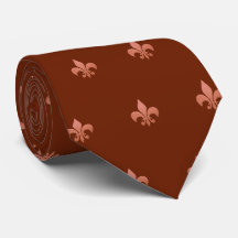 Falskt Koppar Fleur de Lis DIY Rustik Höst