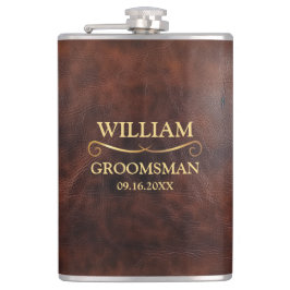 Falskt läder vinylklätt fickplunta