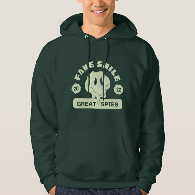 falskt leende fantastiska spioner Hoodie (Framsida)
