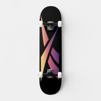 Falskt logotyp mini skateboard bräda 18,5 cm