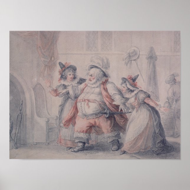 Falstaff Escape Poster (Framsidan)