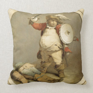 Falstaff med förkroppsliga av Hotspur, c.1786 Kudde