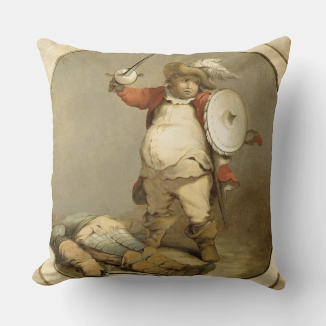 Falstaff med förkroppsliga av Hotspur, c.1786 Kudde (Framsida)