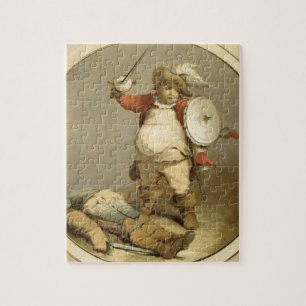 Falstaff med förkroppsliga av Hotspur, c.1786 Pussel