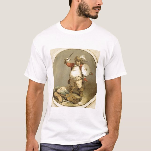 Falstaff med förkroppsliga av Hotspur, c.1786 Tee (Framsida)