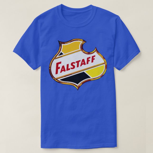 Falstaff Retro Defunct Beer T Shirt (Design framsida)