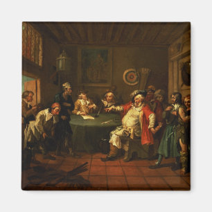 Falstaff som undersöker hans rekryt från den Hen Magnet