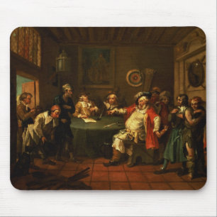Falstaff som undersöker hans rekryt från den Hen Musmatta
