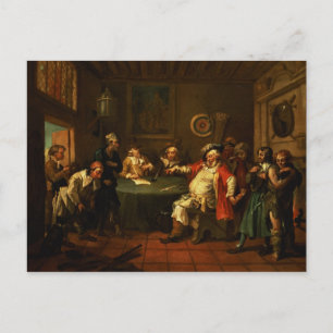 Falstaff undersöker hans rekryteringar från Henry Vykort