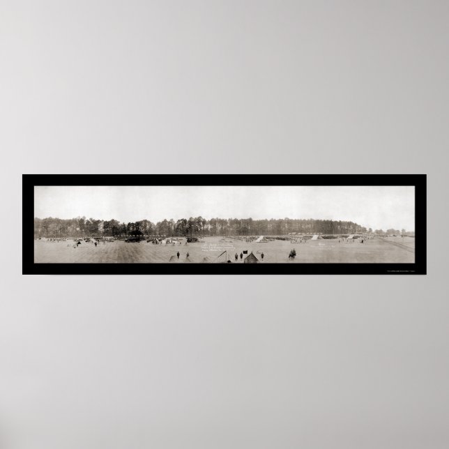 Fält artilleri WWI 1918 Poster (Framsidan)