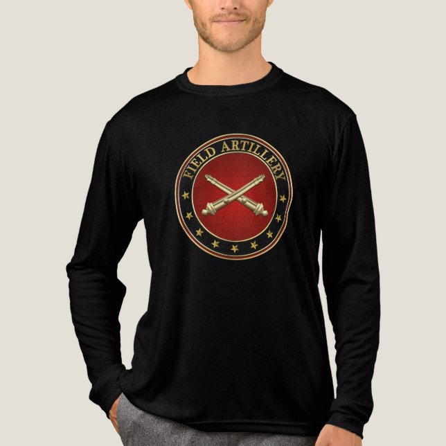 Fält artilleriet Gren Insignia T Shirt (Framsida)