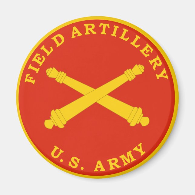 Fält artilleriets förseglingsslinga magnet (Framsidan)