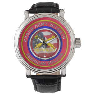 Fält artilleriveteran armbandsur