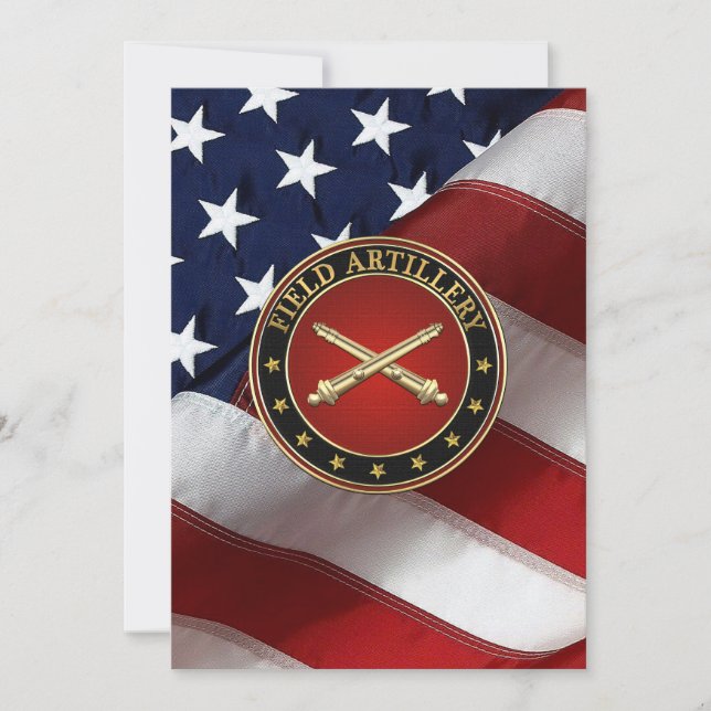 Fält Artillery Gren Insignia Speciell Edition (Framsida)
