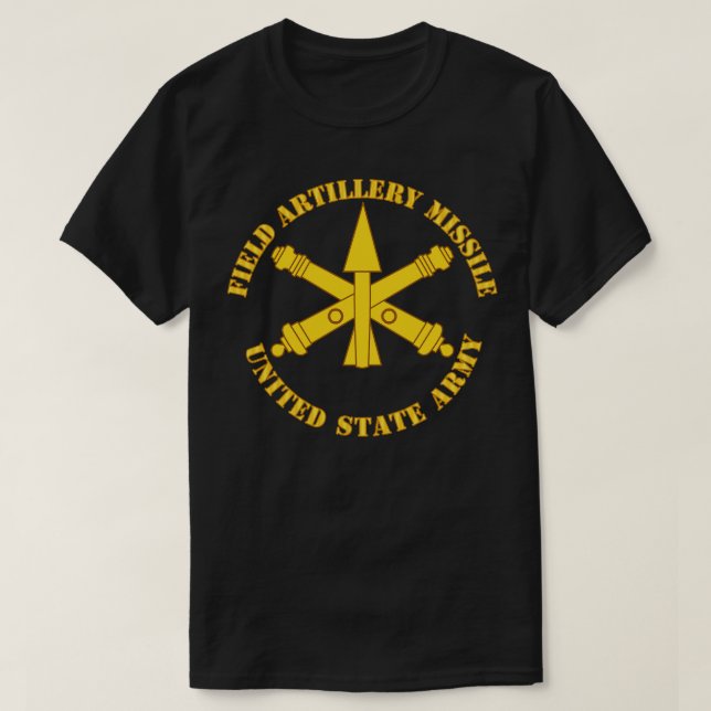 Fält Artillery Missile T Shirt (Design framsida)